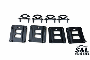 OEM Ford RC3B-99280K20-AA Bed Tie Down Bracket Cleats Set of 4 F250 F350 15-25