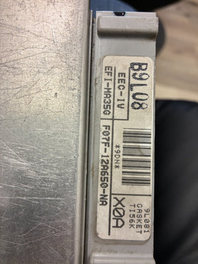 1991 Ford Ranger 2.3 ECU ECM F07F-12A650-NA B9L08 Engine Computer EEC-IV OEM