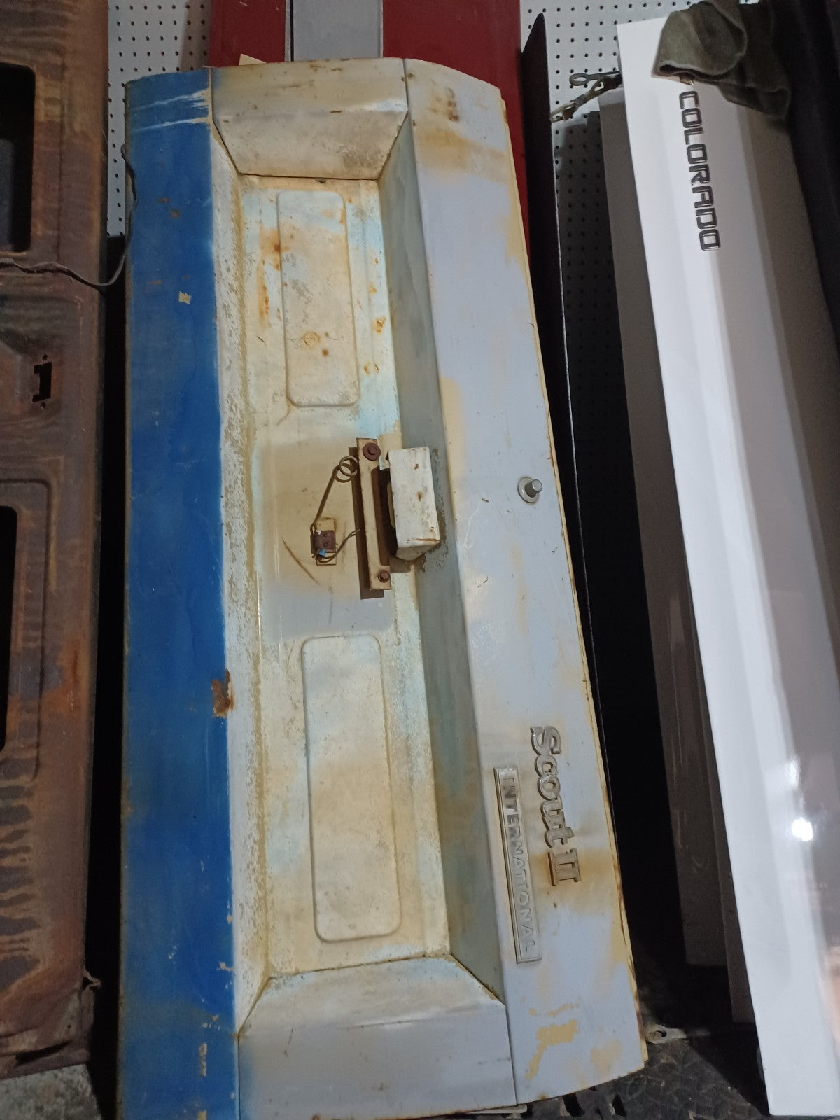 1971-1980 International Scout II Lower Tailgate OEM Scout 2 Rear Tail Gate Assem