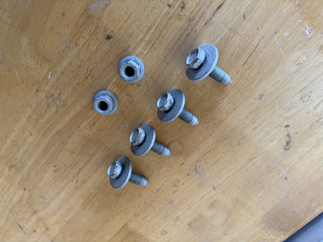 2010-2025 OEM Dodge Ram 2500 3500 Pickup Truck Rear Bumper Mounting Bolts