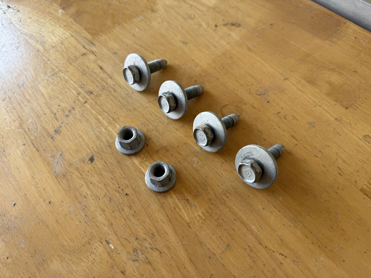 2010-2025 OEM Dodge Ram 2500 3500 Pickup Truck Rear Bumper Mounting Bolts