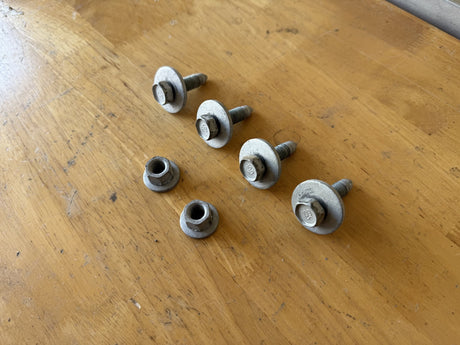 2010-2025 OEM Dodge Ram 2500 3500 Pickup Truck Rear Bumper Mounting Bolts