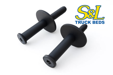 Pair OEM Ford F-150/F-250/F-350 Tailgate Striker Latch Lock Bolts 2023-2025 Super Duty