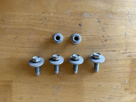 2010-2025 OEM Dodge Ram 2500 3500 Pickup Truck Rear Bumper Mounting Bolts