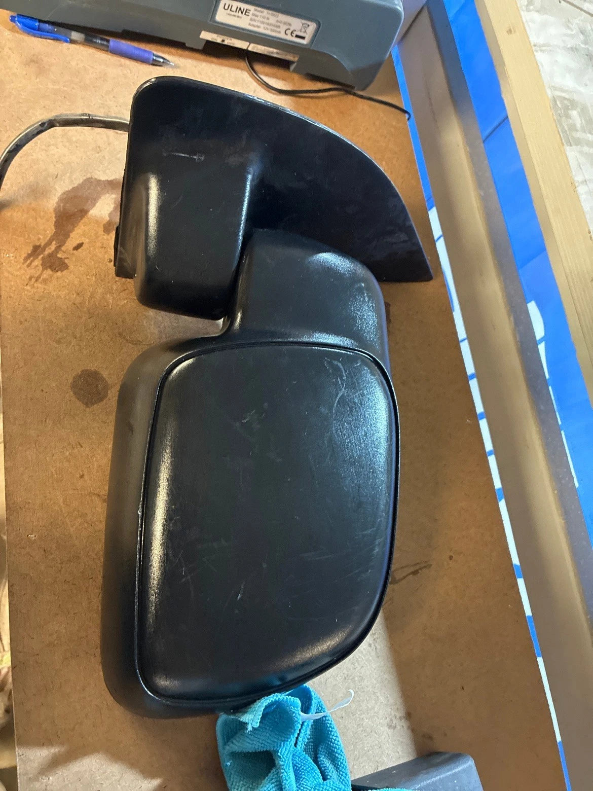 2003 Chevy Silverado 1500 LH Driver Side Power Mirror OEM Black 1406783