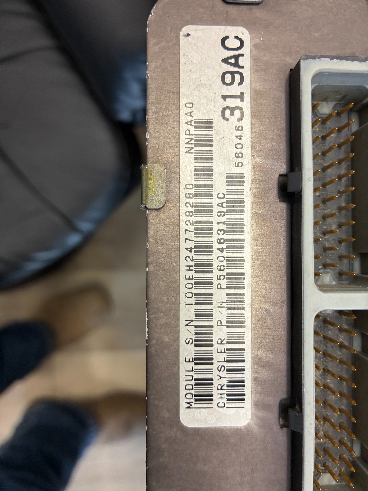 1997 Dodge Dakota PCM ECU P56048319AC 2.5L Engine Computer 4 Cylinder OEM