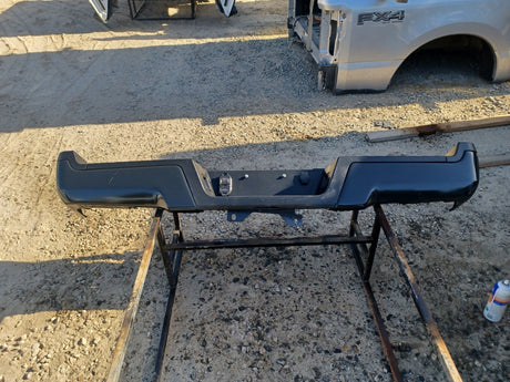 2017-2022 Ford F250 F350 Super Duty Rear Bumper Assembly Black OEM No Sensors