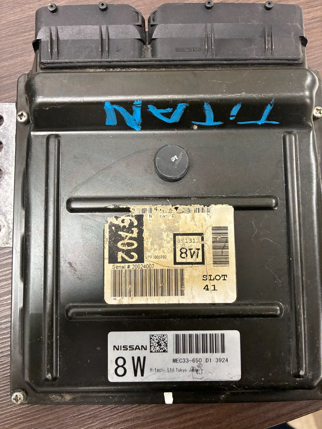 2004-2006 Nissan Titan ECM ECU MEC33-650 8W Engine Computer 5.6L OEM