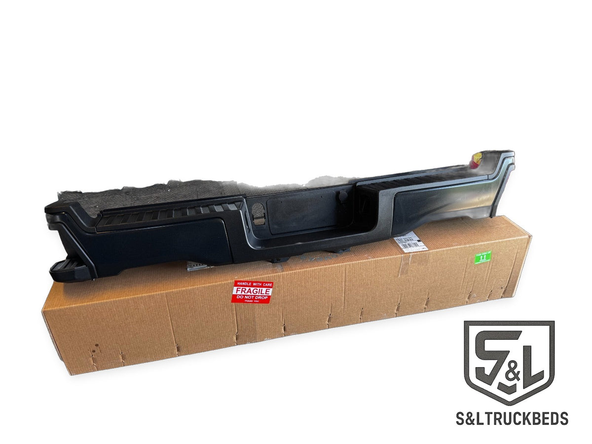 23-25 SUPER DUTY Rear Bumper No Sensor Holes NTO F250 Ford Truck OEM Factory